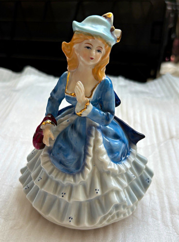 Ceramic girl figurine some - ceramic,