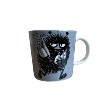 Arabia Moomin Stinky mug Iittala Finland Grey Discontinued 0ld Backstamp