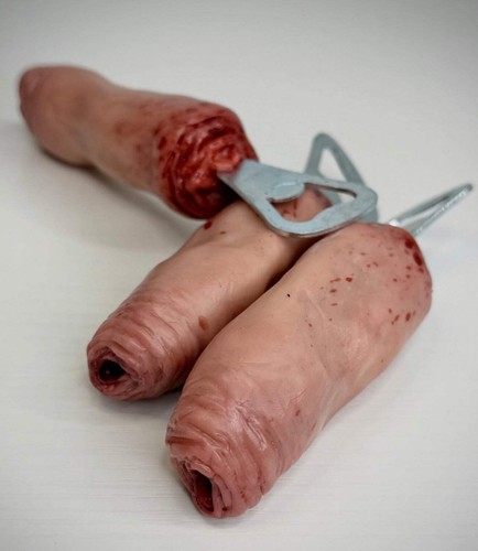 Severed penis bottle - , opener