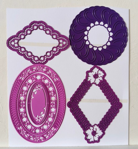 Assorted frame dies oval - assorted,