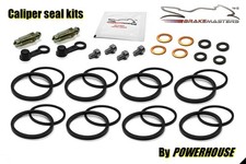 Kawasaki ZZR600 E6 1998 front brake caliper seal rebuild repair kit ZX600