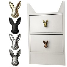 1x Rabbit Shape Zinc Alloy