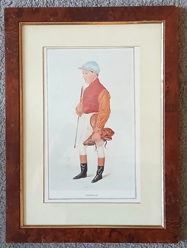 Framed vanity fair print - framed,