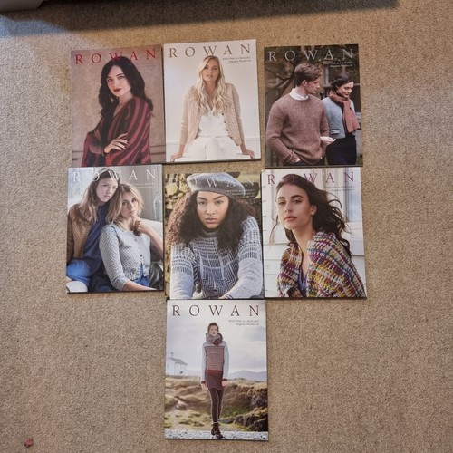 Rowan knitting magazines nos - knitting,