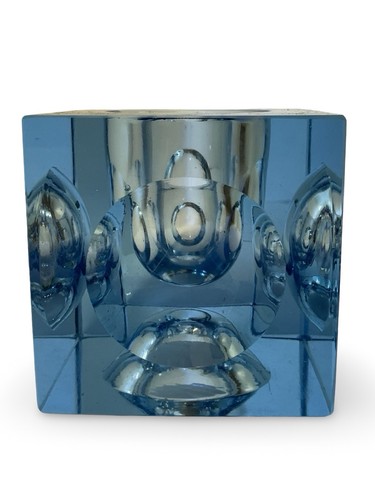 Retro blue concave glass - concave,