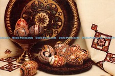 D089304 Pysanky Ukrainian Easter Eggs. Flowers and Ukrainian Gifts. Vegreville F