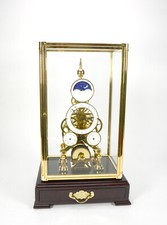 24K Brass Pinwheel Moon Dial