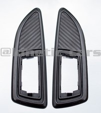 Vauxhall Corsa VXR carbon fibre effect side wing repeater indicator surrounds.