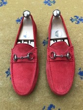Gucci Loafers Suede Shoes