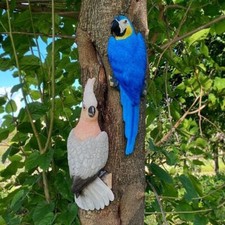 Wall Mounted Parrot Statue