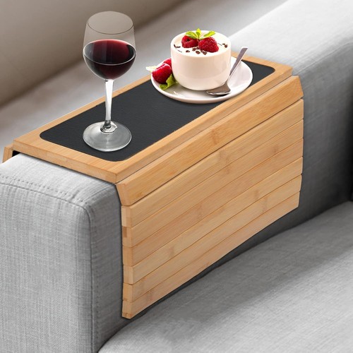 Couch arm tray bamboo - tray,, sofa