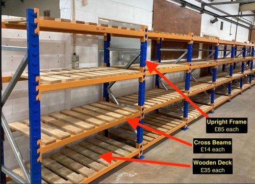 Heavy duty racking - heavy, boltless