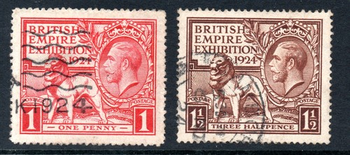 Stamps 1924 430 431 - gb,