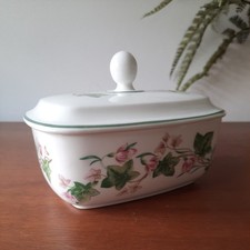 Royal Doulton Expressions Tiverton Lidded Butter Dish