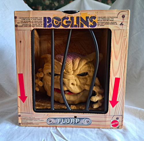 Rare vintage boglins flurp - vintage, **
