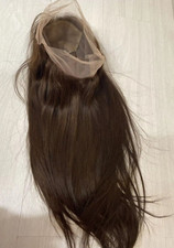 Stephanie brown brunette full lace straight European 100% human Hair lace Wig