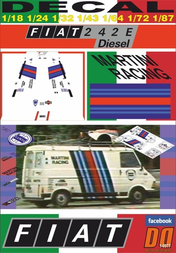 Decal fiat 242 lancia - fiat,
