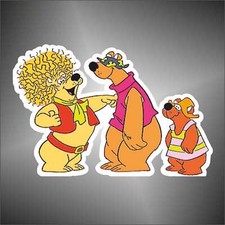 STICKER Hair Bear Bunch decal