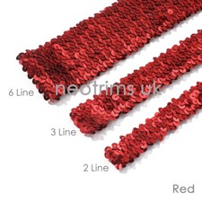 Elasticated stretch sequin - elasticated,