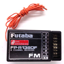 FUTABA FP-R138DF 8 CHANNEL DUAL CONVERSION RECEIVER 35MHZ EXCELLENT CONDITION