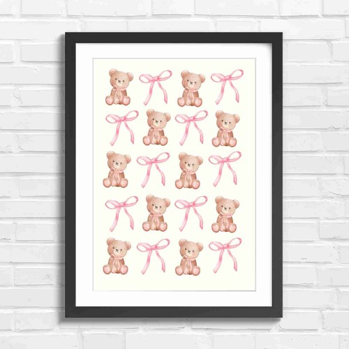 Cute teddy bears and pink - bears,