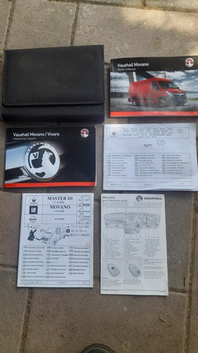 Vauxhall movano handbook - 10-18,