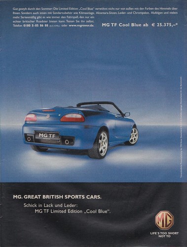 Cool blue advertising - blue,