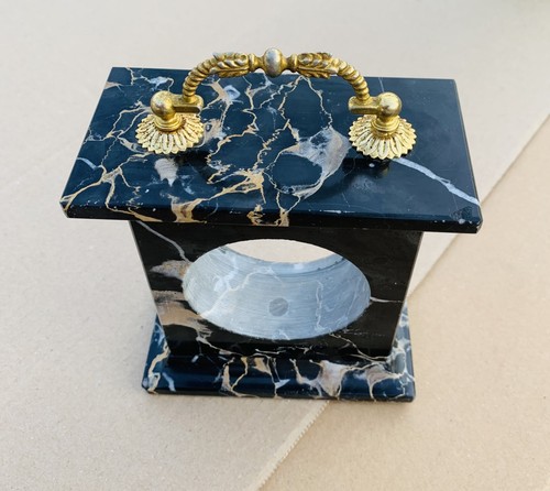 Vintage black marble - black,