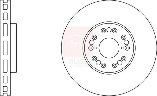 Brake disc front fits - fits, lexus