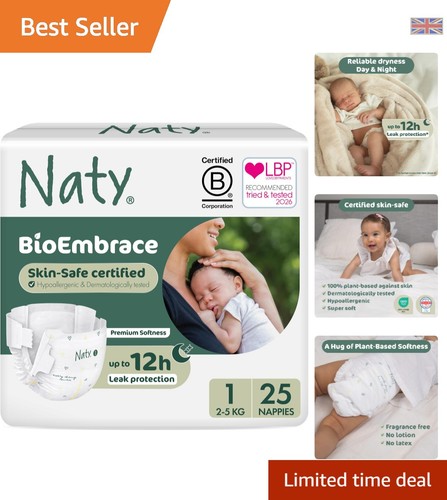 Bioembrace newborn nappies - newborn,