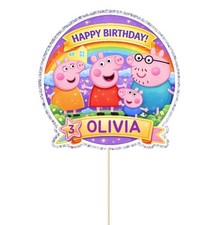 Peppa Pig Personalised Cake