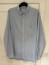 Gant Regular Fit Oxford Shirt Light Blue XXL