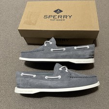 Sperry Women's Boat Shoes AO 2 Eye  Grey Nubuck, Size UK6.5 NWB RRP £100