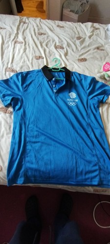 Team polo shirt large - team, gb