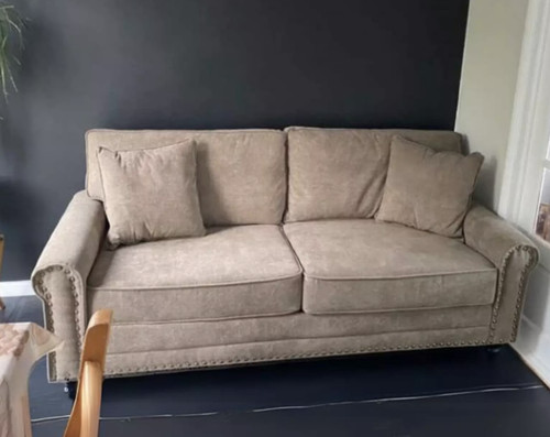 Seater sofa large fabric - 3,