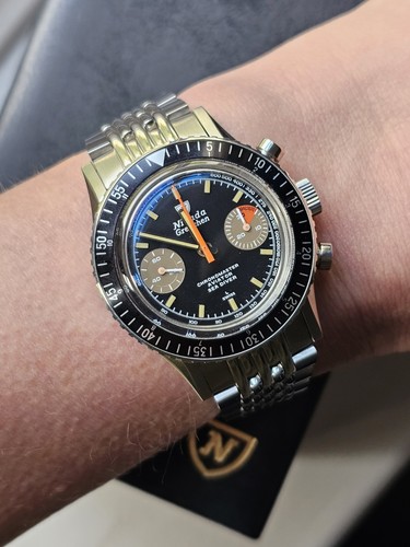 Nivada grenchen chronomaster - nivada,