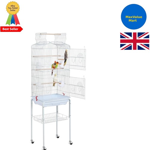 Stylish metal bird - metal, cage