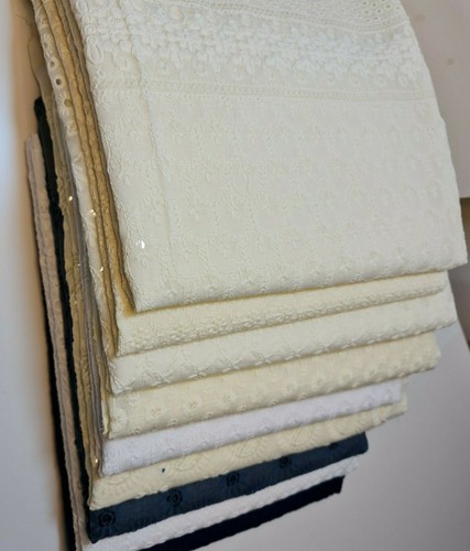 Cotton lawn broderie anglaise - cotton,