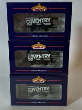 3 x Ltd Edition Bachmann 37-080L - 7 Plank Wagon 'Coventry' Warwickshire - BNIB