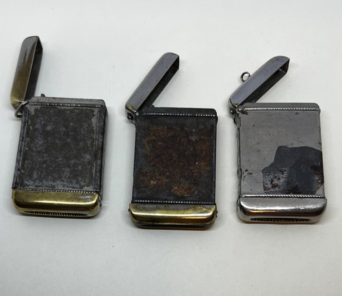 Group old antique metal - group,