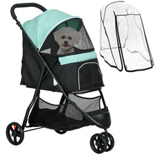 Dog Stroller Green 100H x80.5L