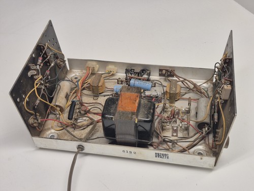 Vintage amplifier chassis - amplifier,