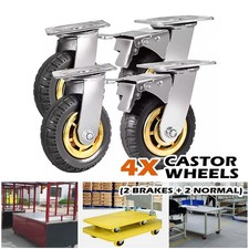 4X 6" inch Heavy Duty Swivel