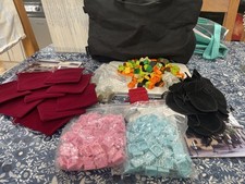 Job Lot Crafting Items - Lego/scrabble tiles/bags/coins