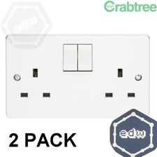 2 pack- Crabtree series 4000