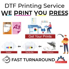 DTF Heat Press Transfer - Full