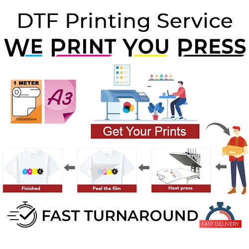 Dtf heat press transfer full - heat,