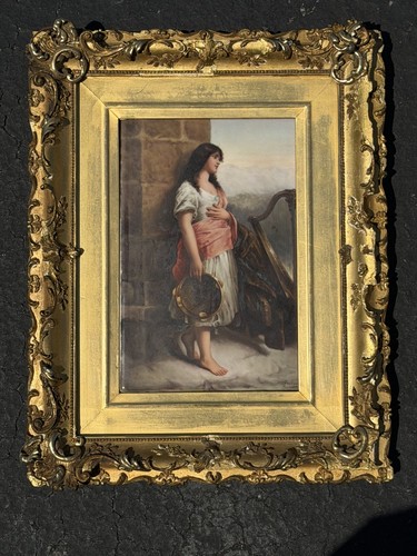 19th german hand painted - 19th,