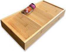 Wooden Drawer Organiser