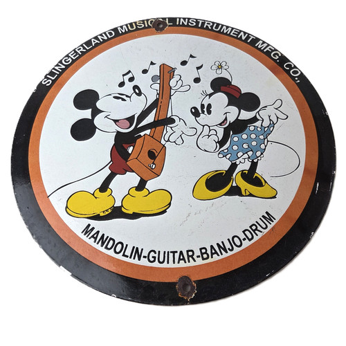 Vintage slingerland music sign - slingerland,